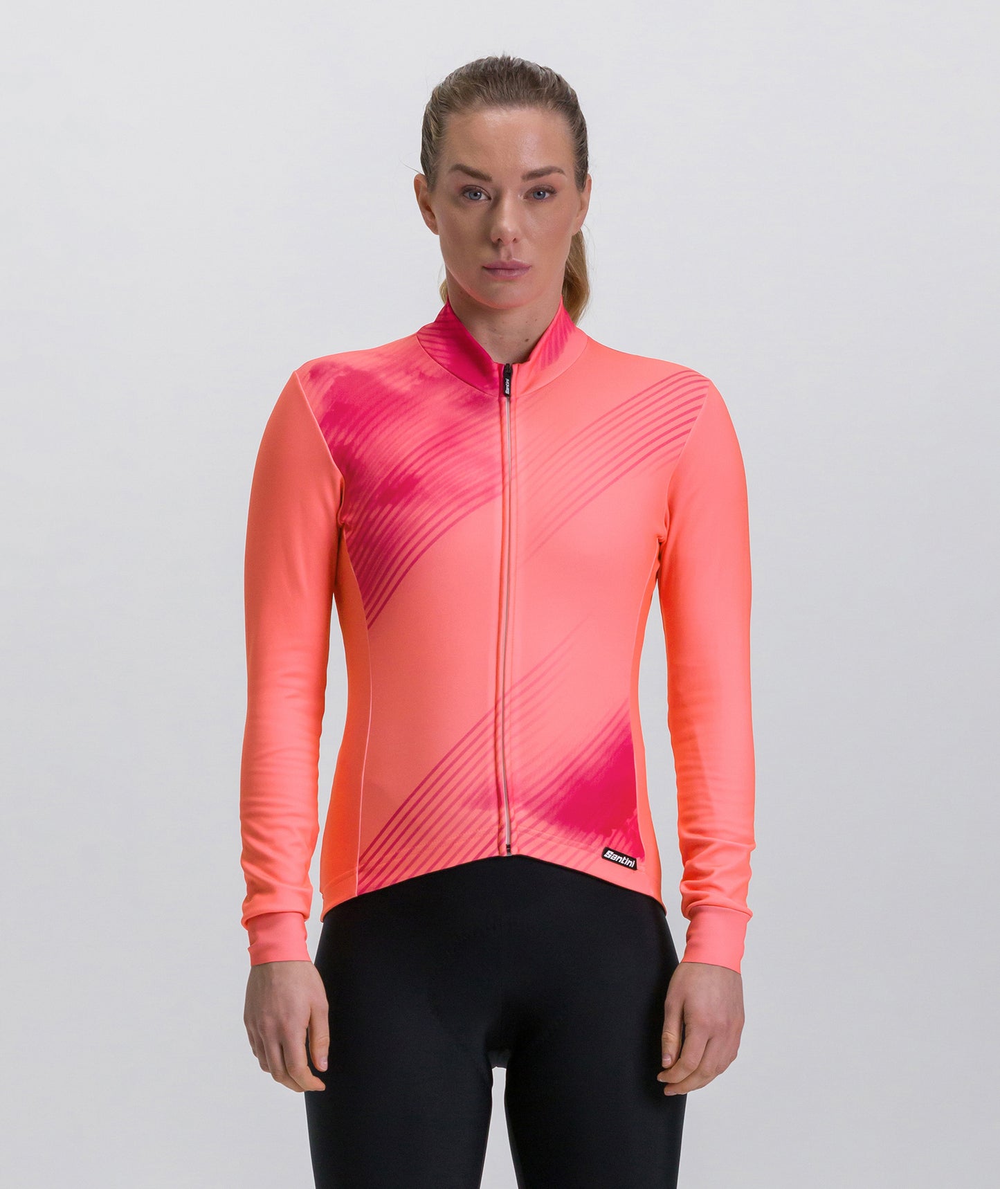 Santini Pure Dye Women Thermal Jersey