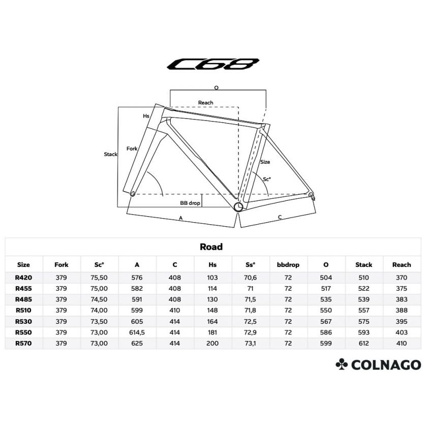 Colnago C68 R485 2024