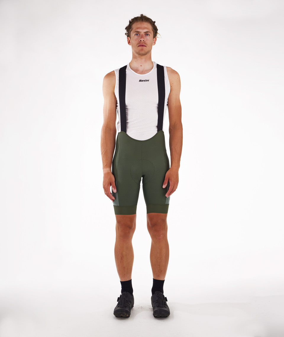 SANTINI GRAVEL BIBSHORTS C3