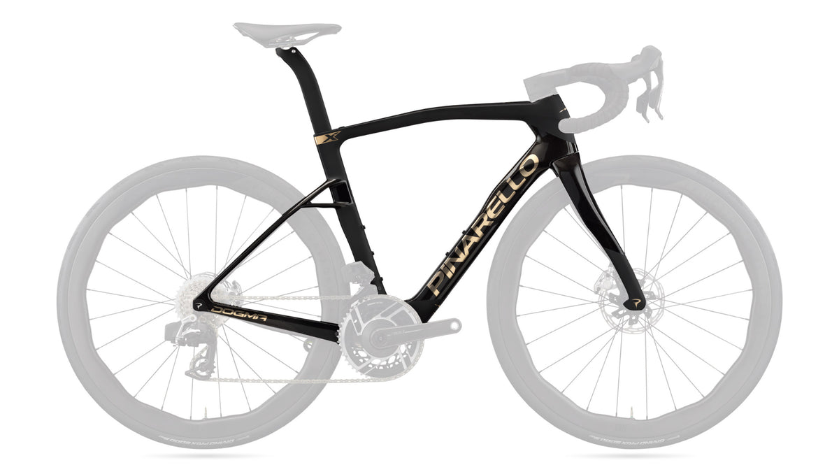 2027 Pinarello Dogma X Frame Kit Black Gold Matt