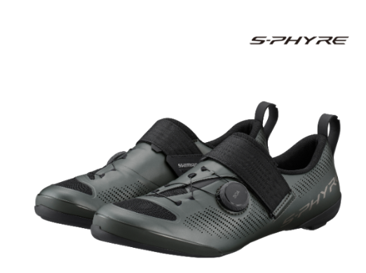 Shimano S-PHYRE SH-TR903 Matte Gunmetal Triathlon Shoes