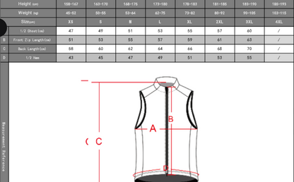 LLCC Unisex Windproof Gilet